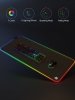 AUKEY KM-P7 RGB podkładka pod mysz i klawiaturę XXL gamingowa| 900x400x4mm | wodoodporna | gumowany spód | aplikacja G-aim Contr